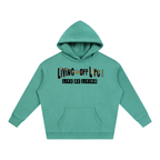 CHAPTER 001 LIVING OFF LIFE-Oversize Fleeced Hoodie