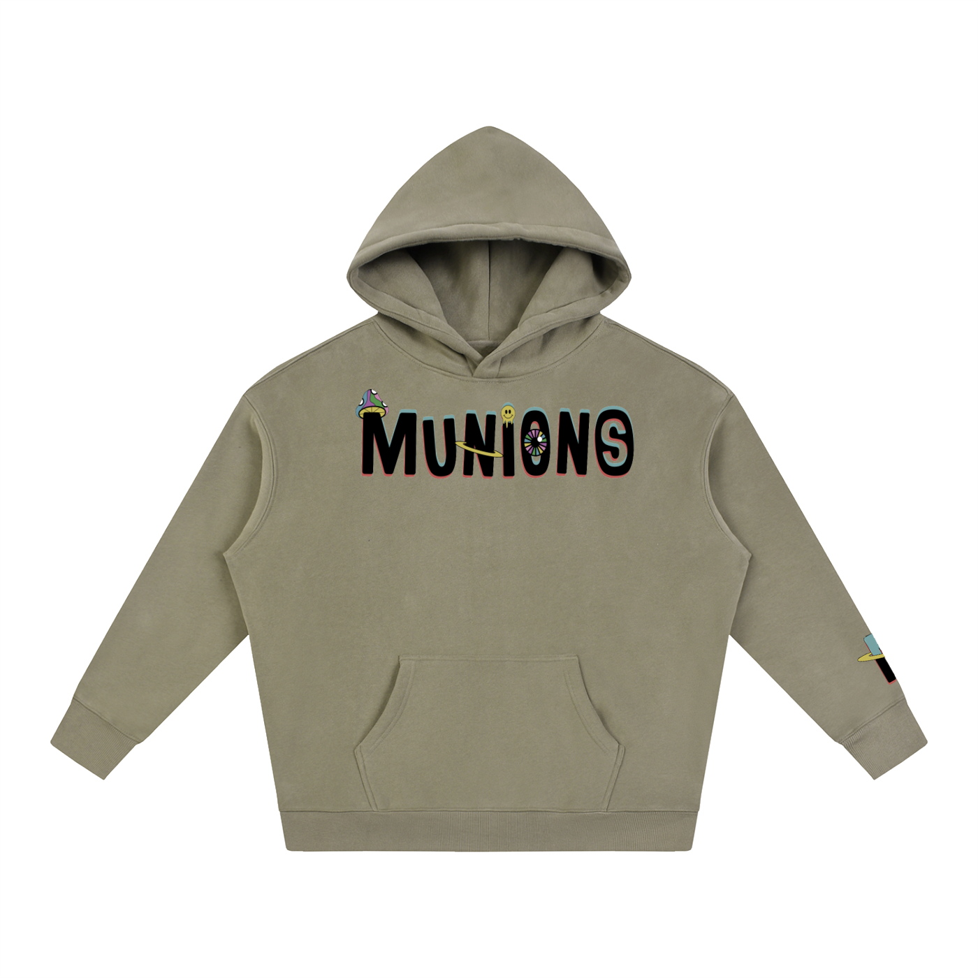 CHAPTER 002.5 MUNIONS OG — Oversize Fleeced Hoodie