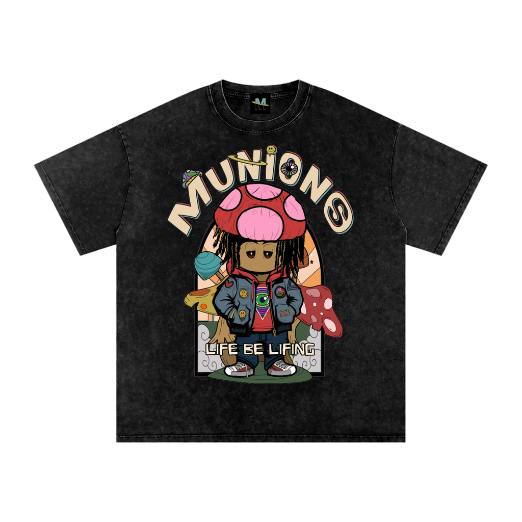 CHAPTER 002 MIIZ ORIGIN CORE COLLECTION— Snow Washed Oversized Tee