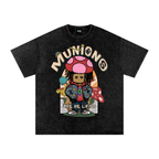 CHAPTER 002 MIIZ ORIGIN CORE COLLECTION— Snow Washed Oversized Tee