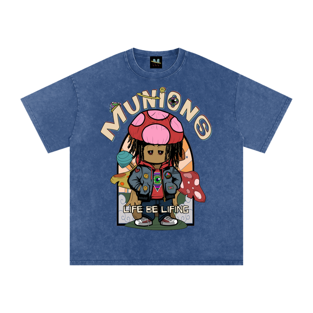 CHAPTER 002 MIIZ ORIGIN CORE COLLECTION— Snow Washed Oversized Tee
