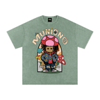 CHAPTER 002 MIIZ ORIGIN CORE COLLECTION— Snow Washed Oversized Tee