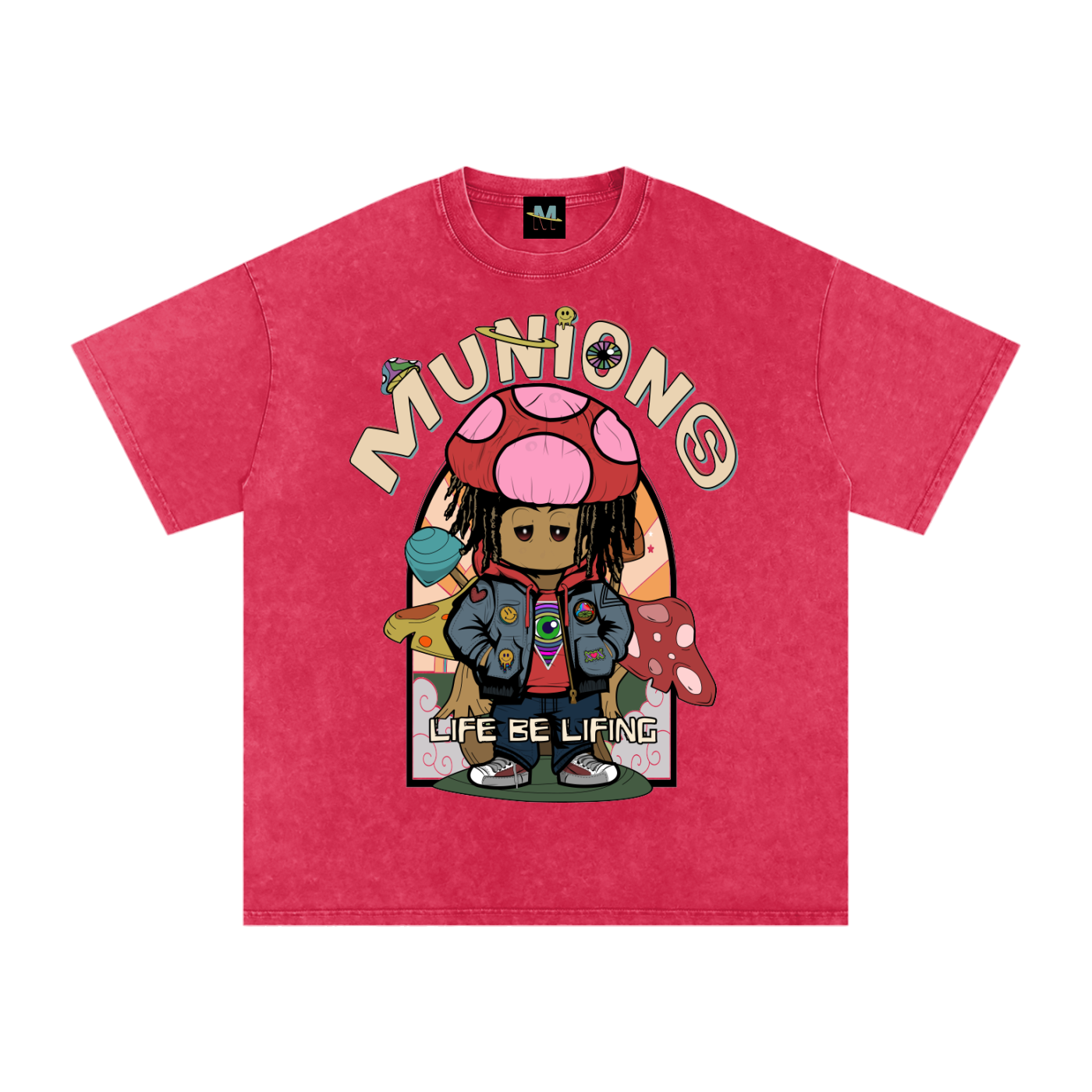 CHAPTER 002 — Miiz Origin Vintage Core Snow Washed Oversized Tee