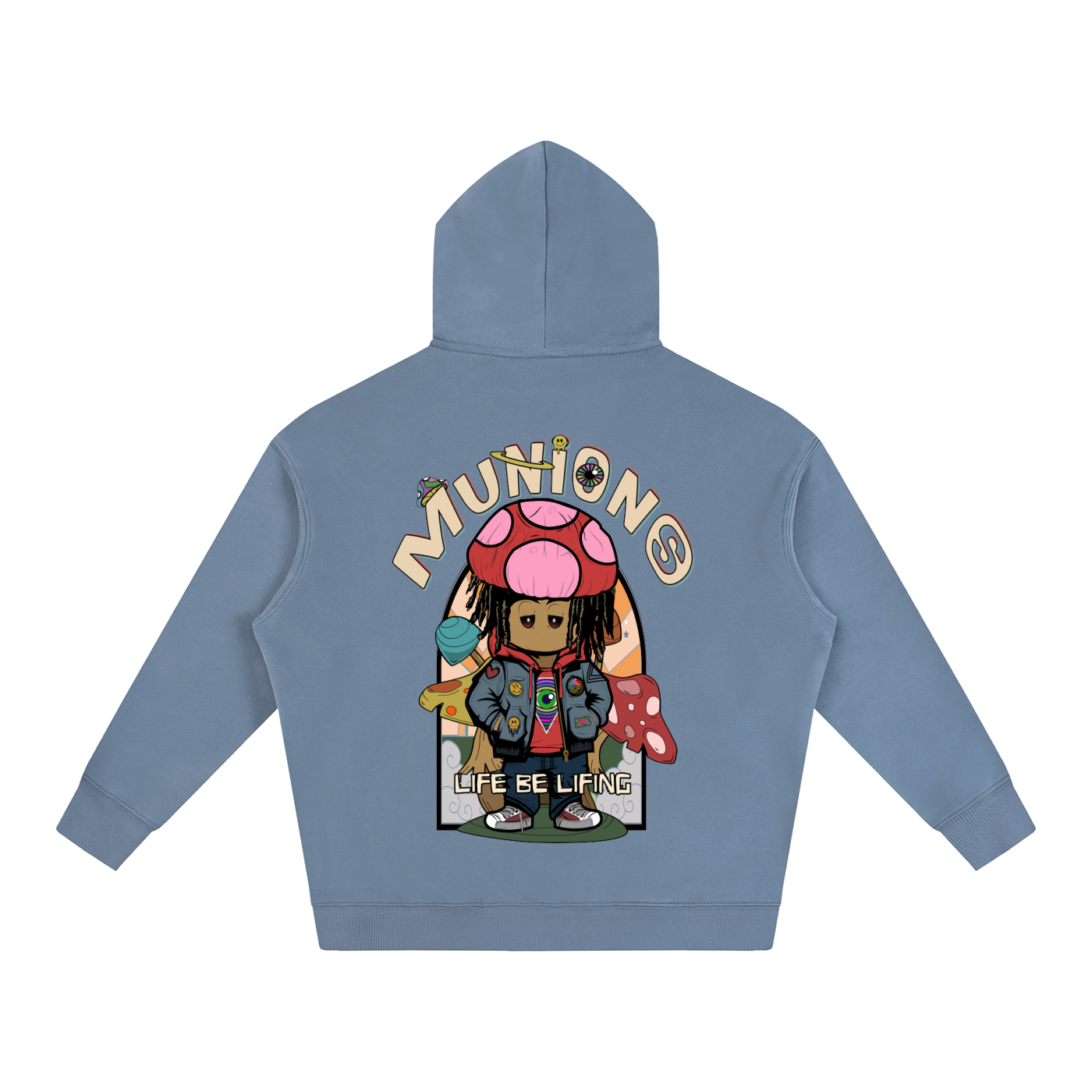 CHAPTER 002 MIIZ ORIGIN COLLECTION— Oversize Fleeced Hoodie