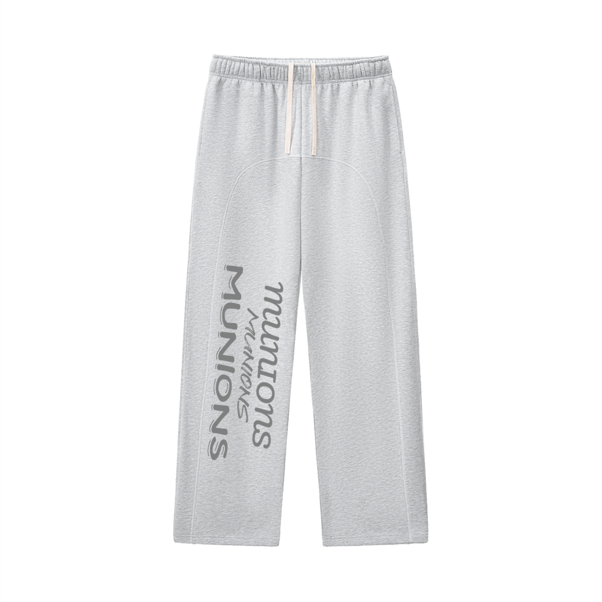 CHAPTER 002.5 MUNIONS SAME — Contrast-Stitched Fleece Sweatpants