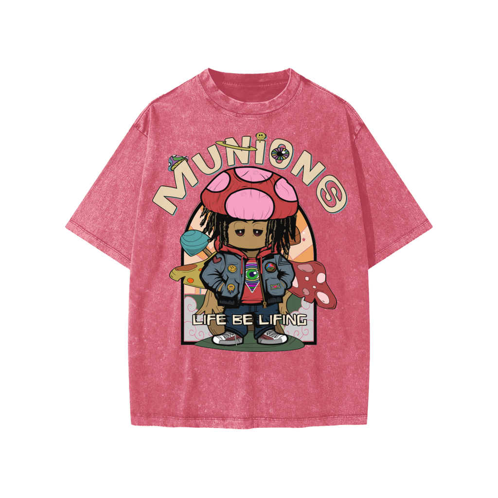 YOUTH CHAPTER 002 MIIZ ORIGIN CORE COLLECTION-Snow Washed T-Shirt