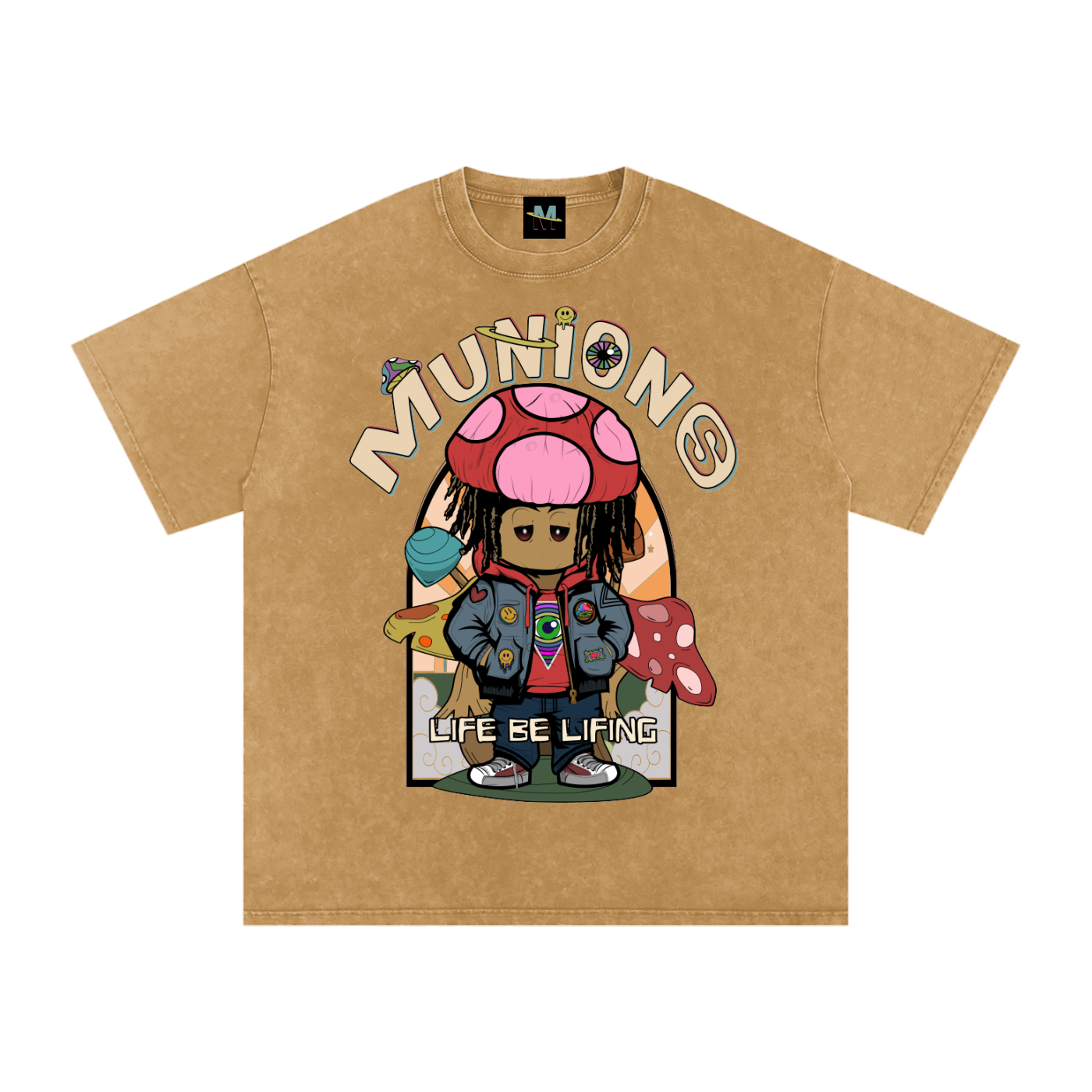 CHAPTER 002 — Miiz Origin Vintage Core Snow Washed Oversized Tee