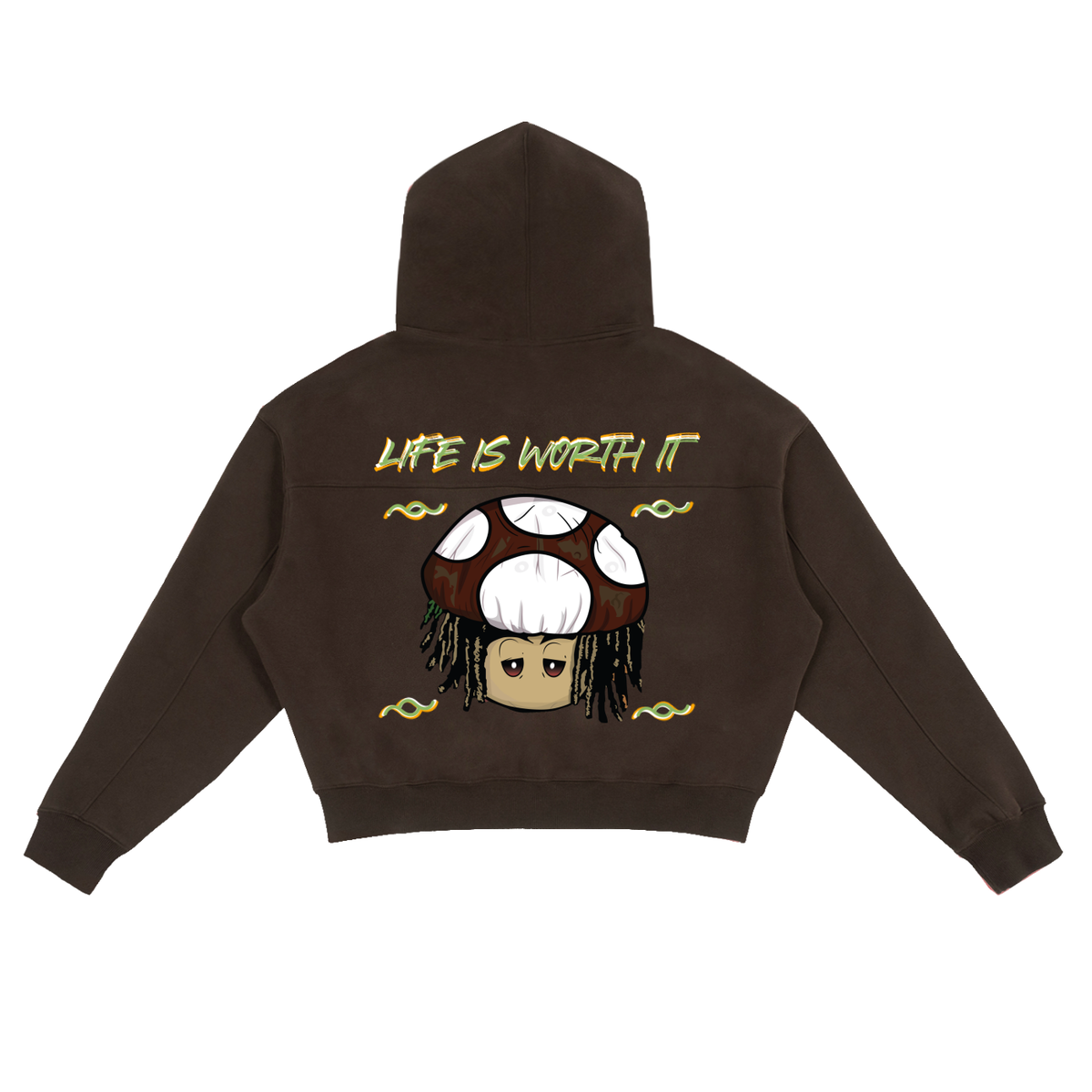 MUNIONS LWT — Fleece Zip-Up Boxy Hoodie