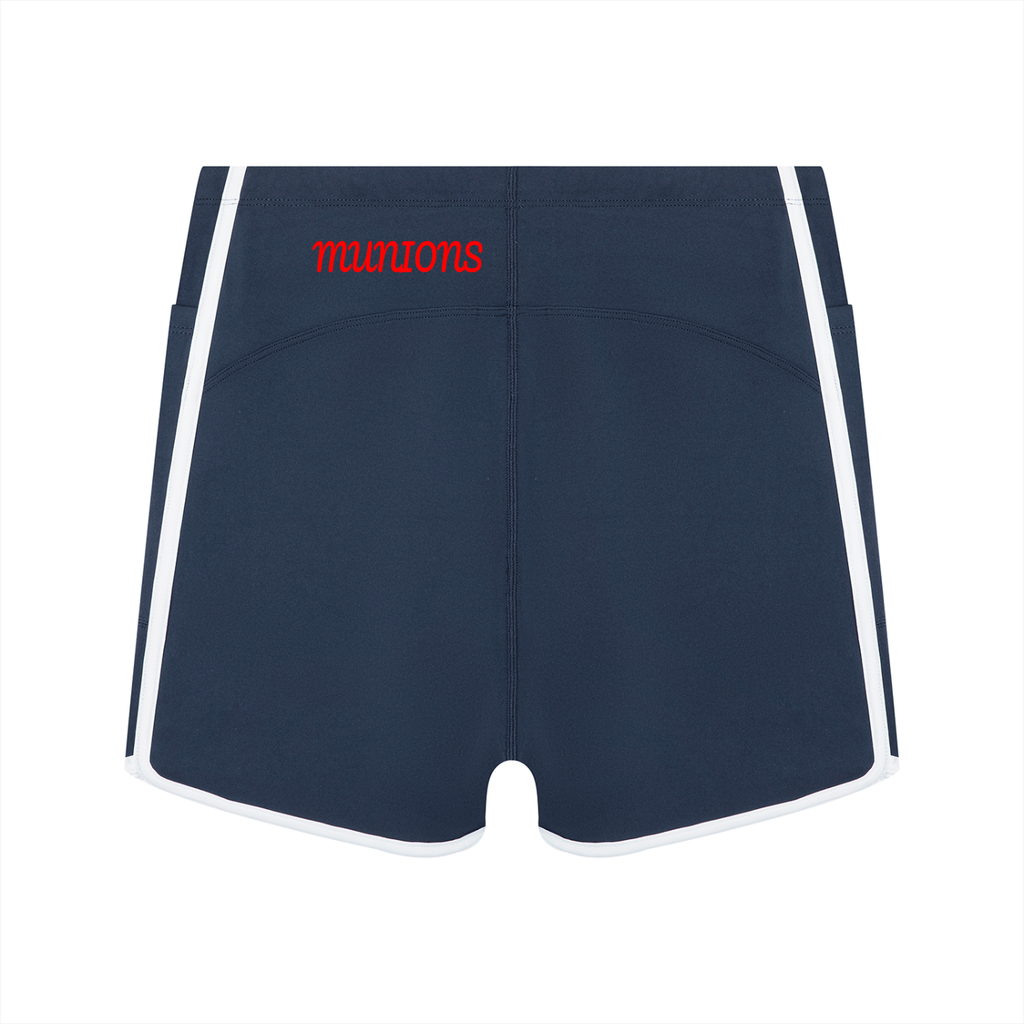 WOMEN'S-MUNIONS High Rise Color Block Yoga Shorts | Chapter 002
