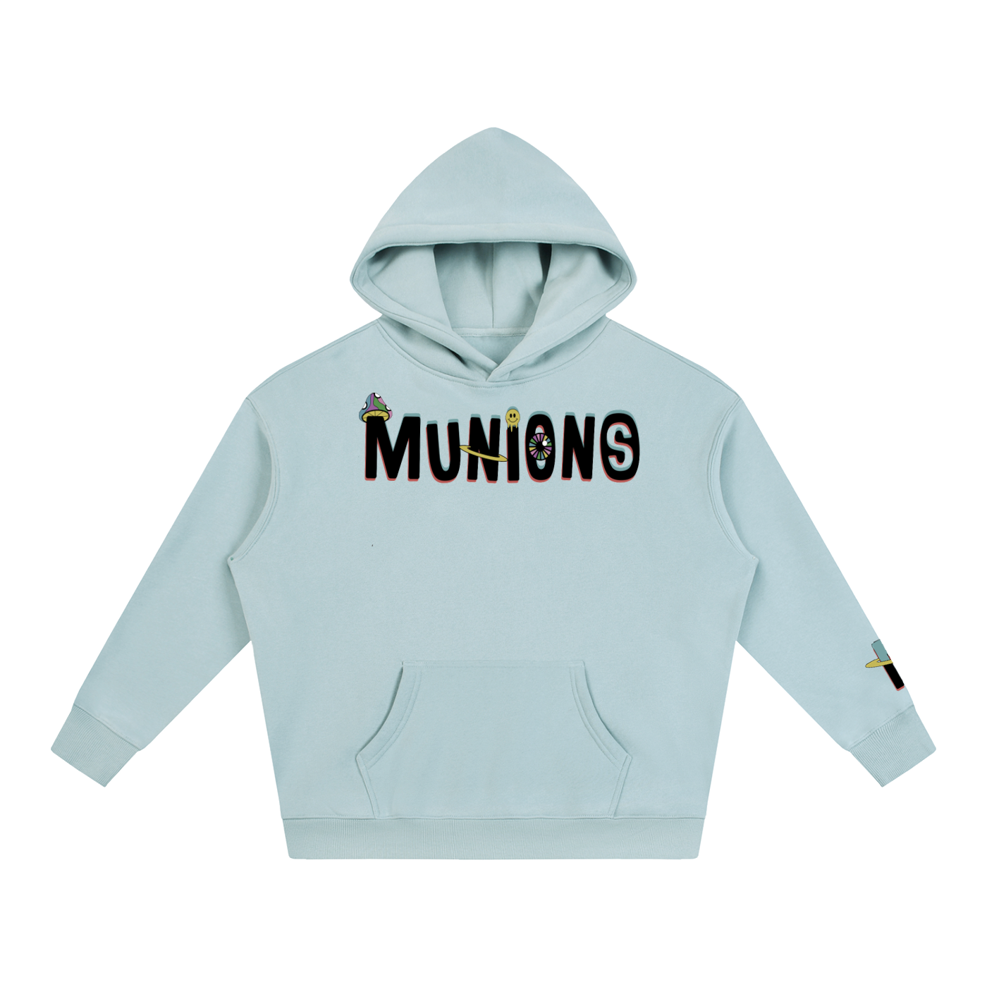 CHAPTER 002.5 MUNIONS OG — Oversize Fleeced Hoodie
