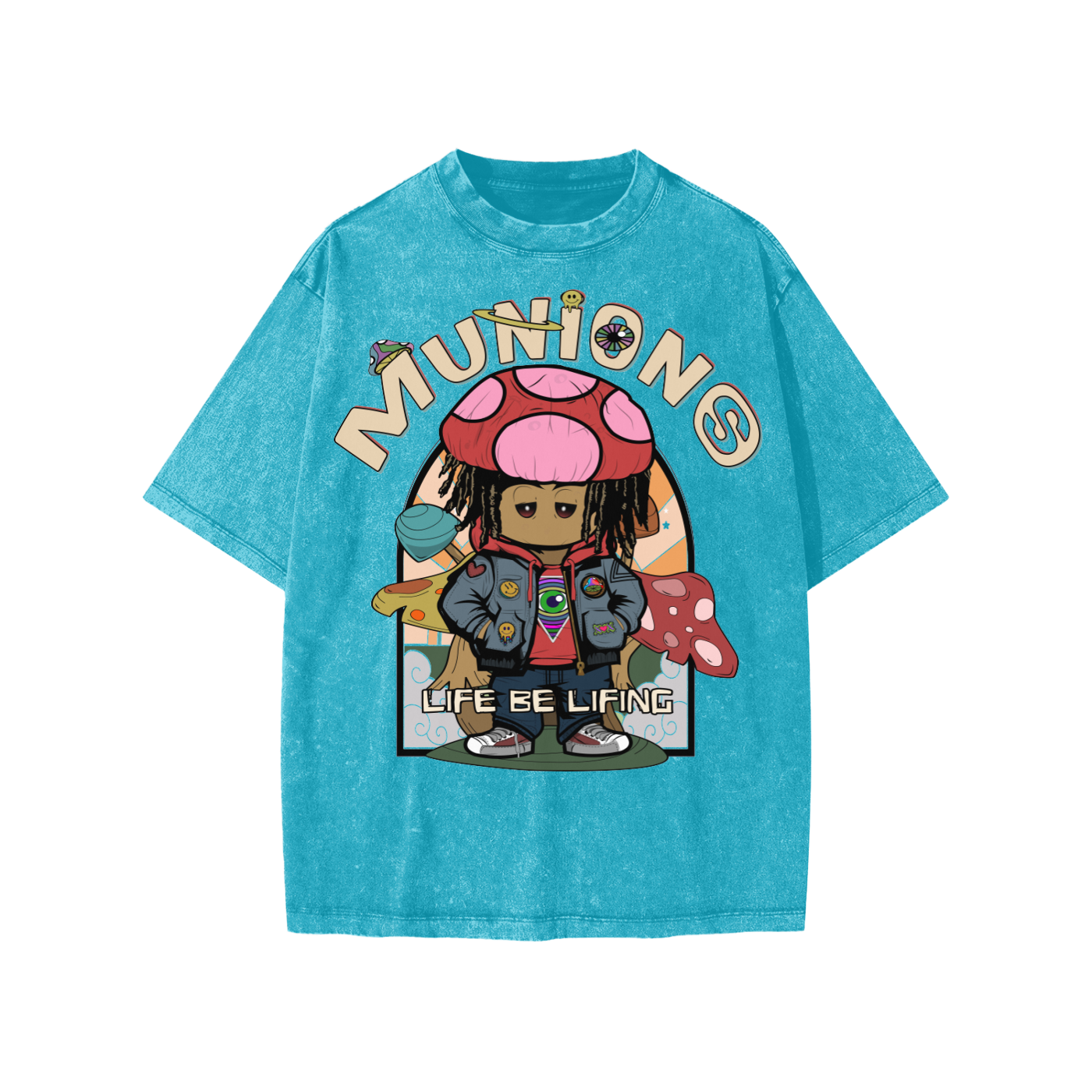 YOUTH CHAPTER 002 MIIZ ORIGIN CORE COLLECTION-Snow Washed T-Shirt
