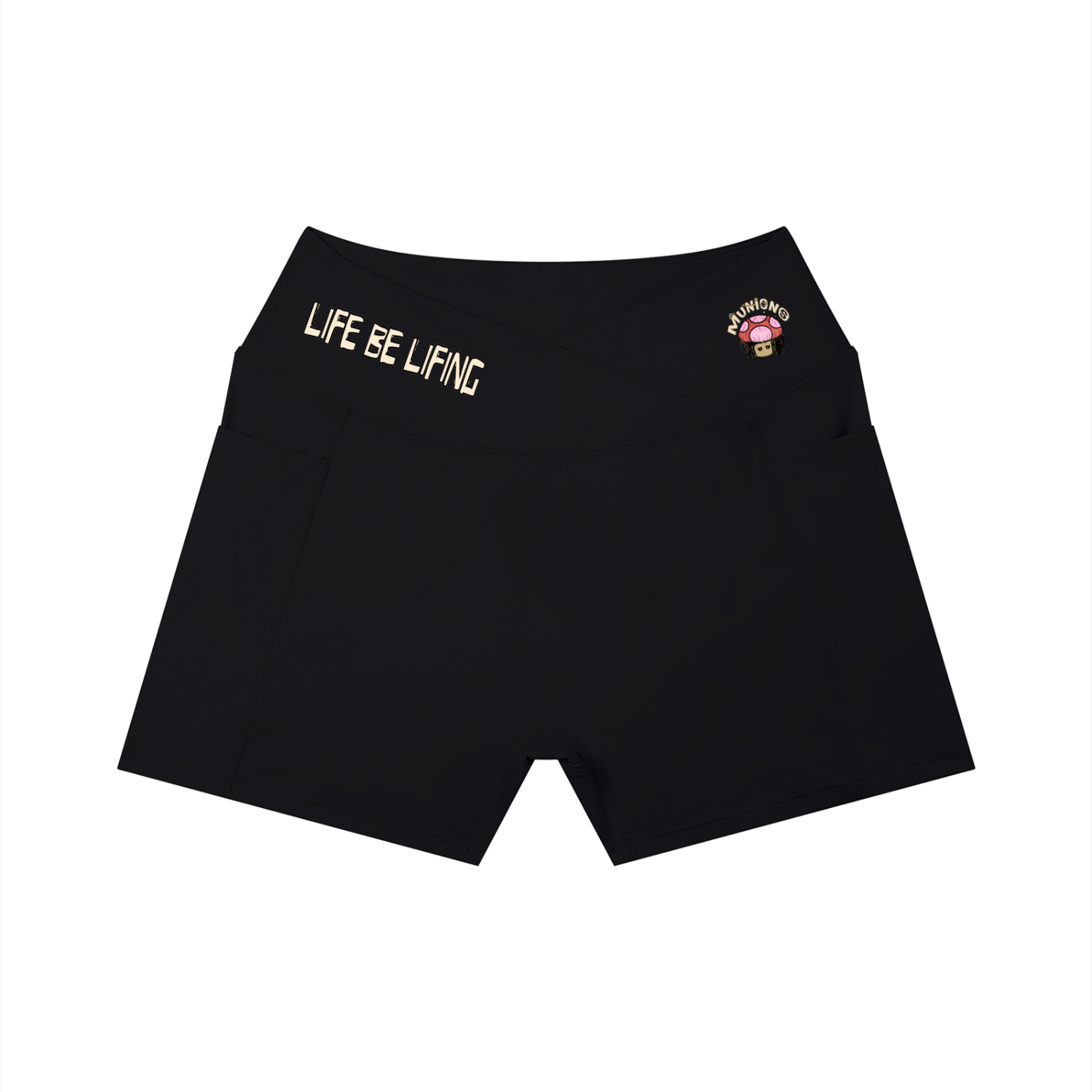 WOMEN'S-MIIZ ORIGIN CORE – High Rise Pocket Yoga Shorts | Chapter 002