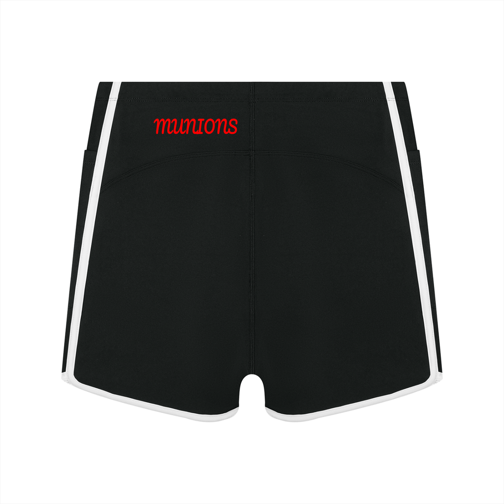 WOMEN'S-MUNIONS High Rise Color Block Yoga Shorts | Chapter 002