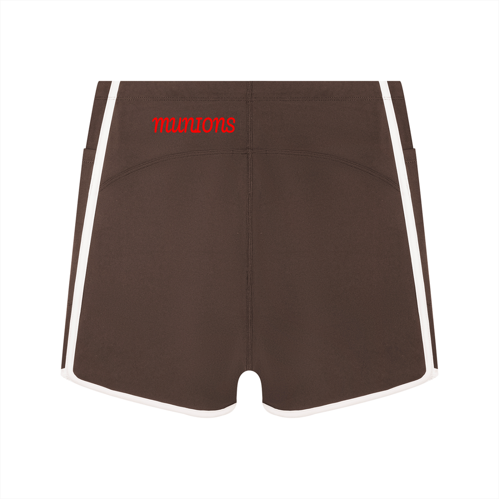 WOMEN'S-MUNIONS High Rise Color Block Yoga Shorts | Chapter 002