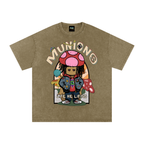 CHAPTER 002 MIIZ ORIGIN CORE COLLECTION— Snow Washed Oversized Tee