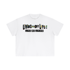 CHAPTER 001 LIVING OFF LIFE-Essential Cotton Boxy T-Shirt