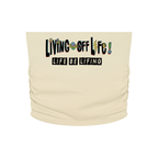 WOMEN'S-Living Off Life – Ruched Cropped Yoga Tube Top | Chapter 002