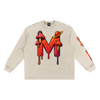 CHAPTER 003 MUNIONS M-Snow Washed Frayed Edge T-Shirt