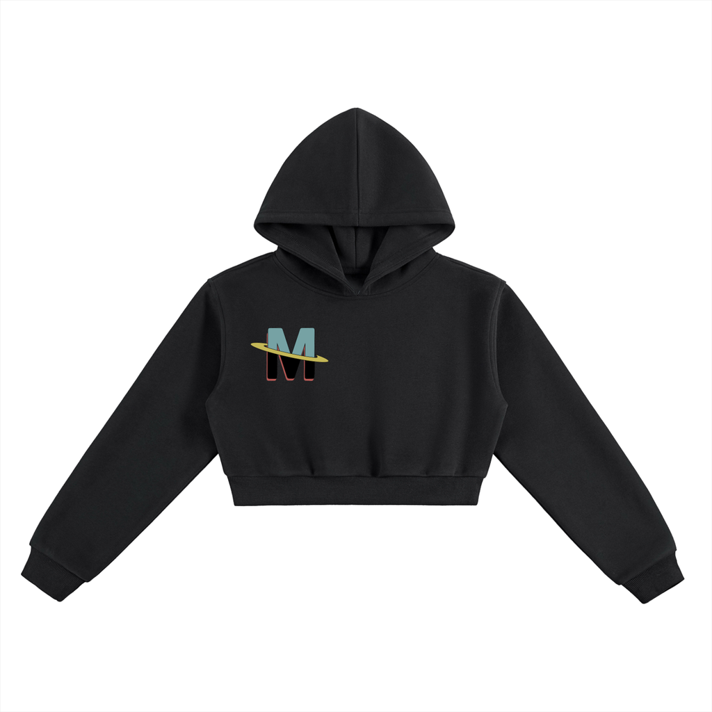 CHAPTER 002.5 MUNIONS-Essential Cropped Hoodie