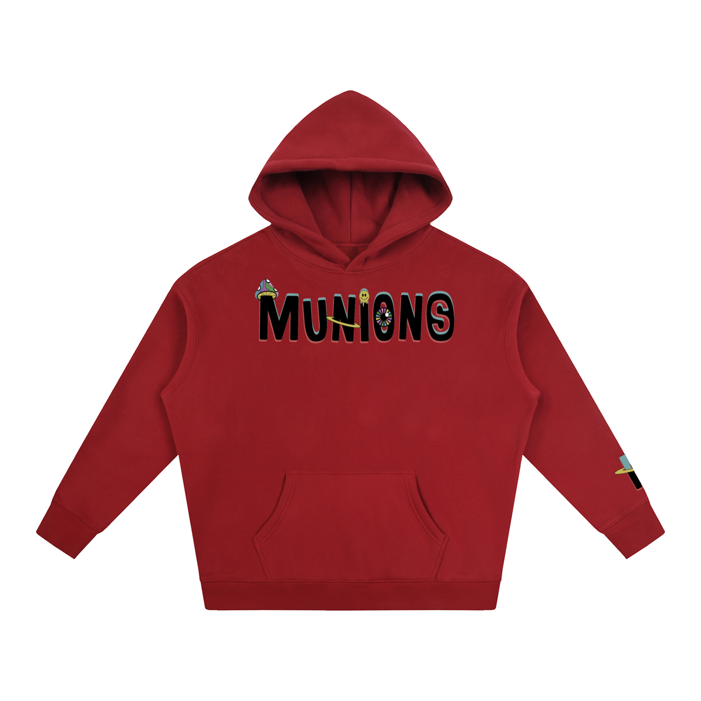 CHAPTER 002.5 MUNIONS OG — Oversize Fleeced Hoodie