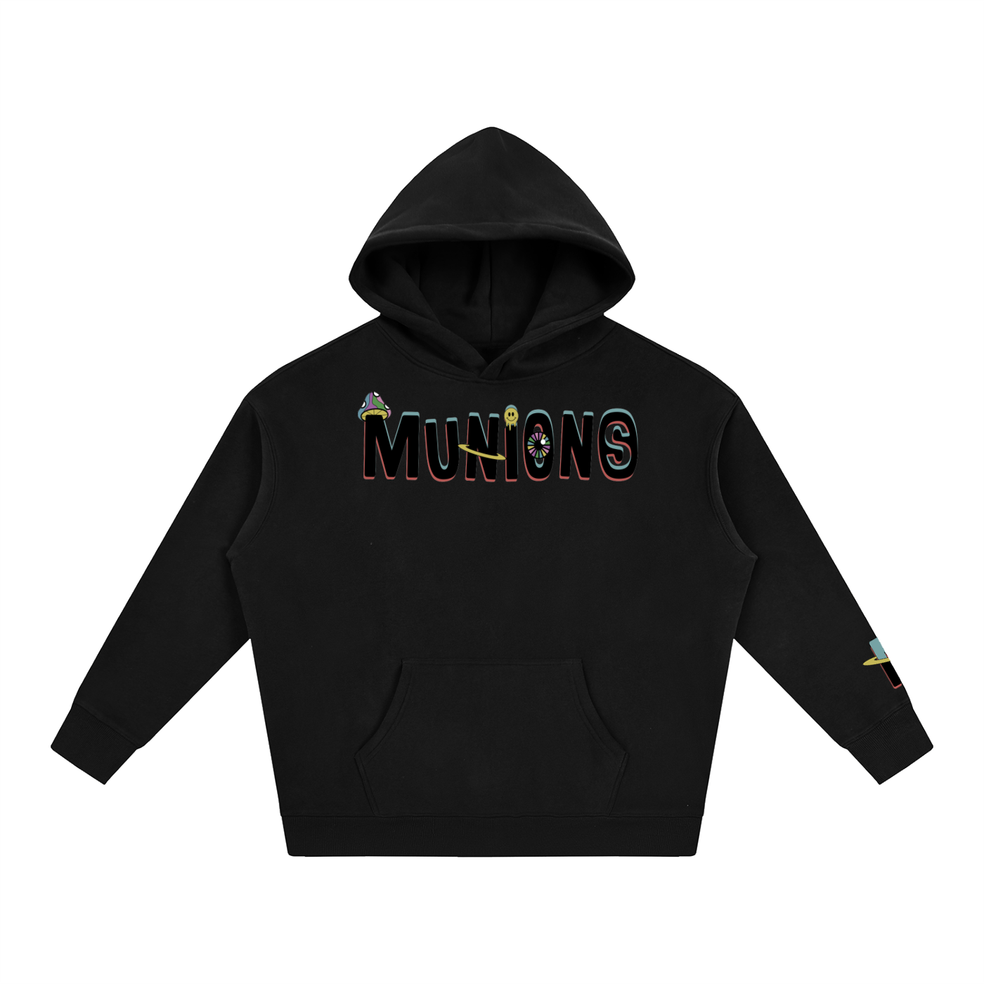 CHAPTER 002.5 MUNIONS OG — Oversize Fleeced Hoodie