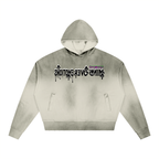 MUNIONS CORE COLLECTION M.O.E DRIP-Unisex Sunfade Distressed Boxy Hoodie