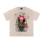 CHAPTER 002 MIIZ ORIGIN CORE COLLECTION— Snow Washed Oversized Tee
