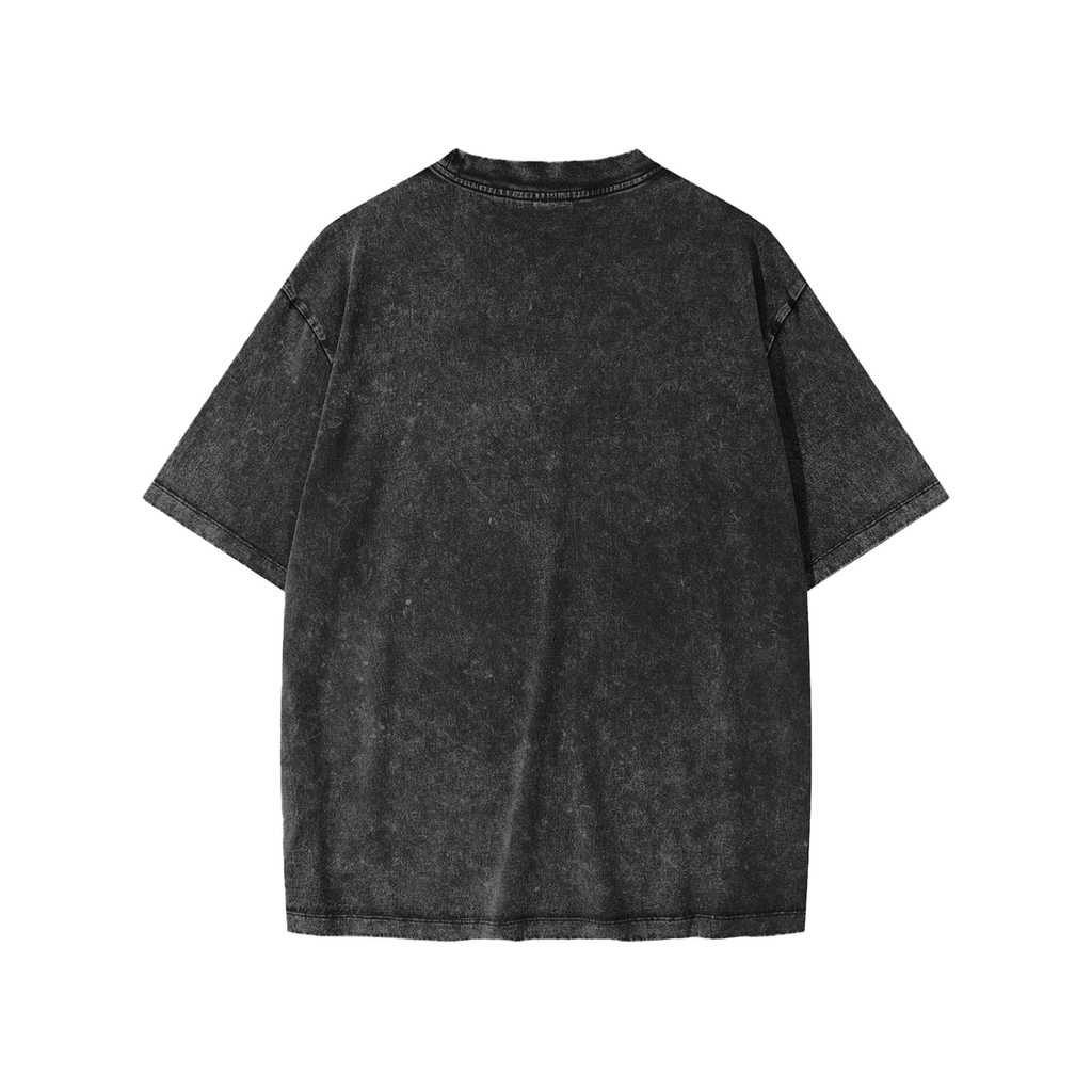 YOUTH CHAPTER 001 LIVING OFF LIFE CORE COLLECTION-Snow Washed T-Shirt