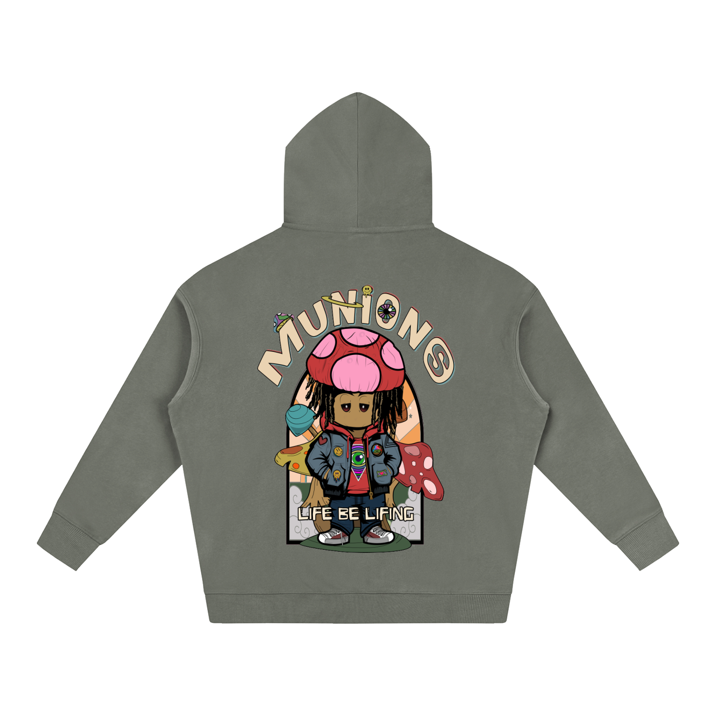 CHAPTER 002 MIIZ ORIGIN COLLECTION— Oversize Fleeced Hoodie