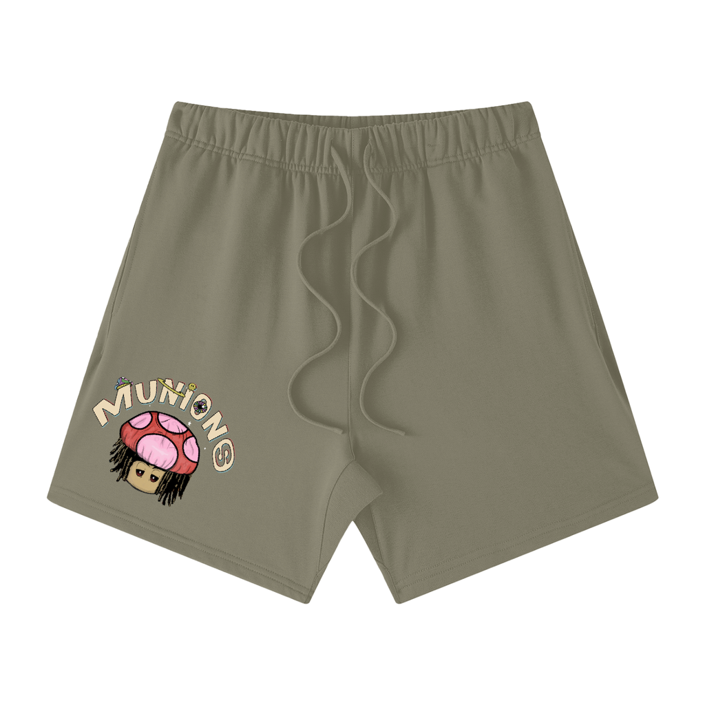 CHAPTER 002.5 — Earth Tone Loose Fit Cotton Shorts