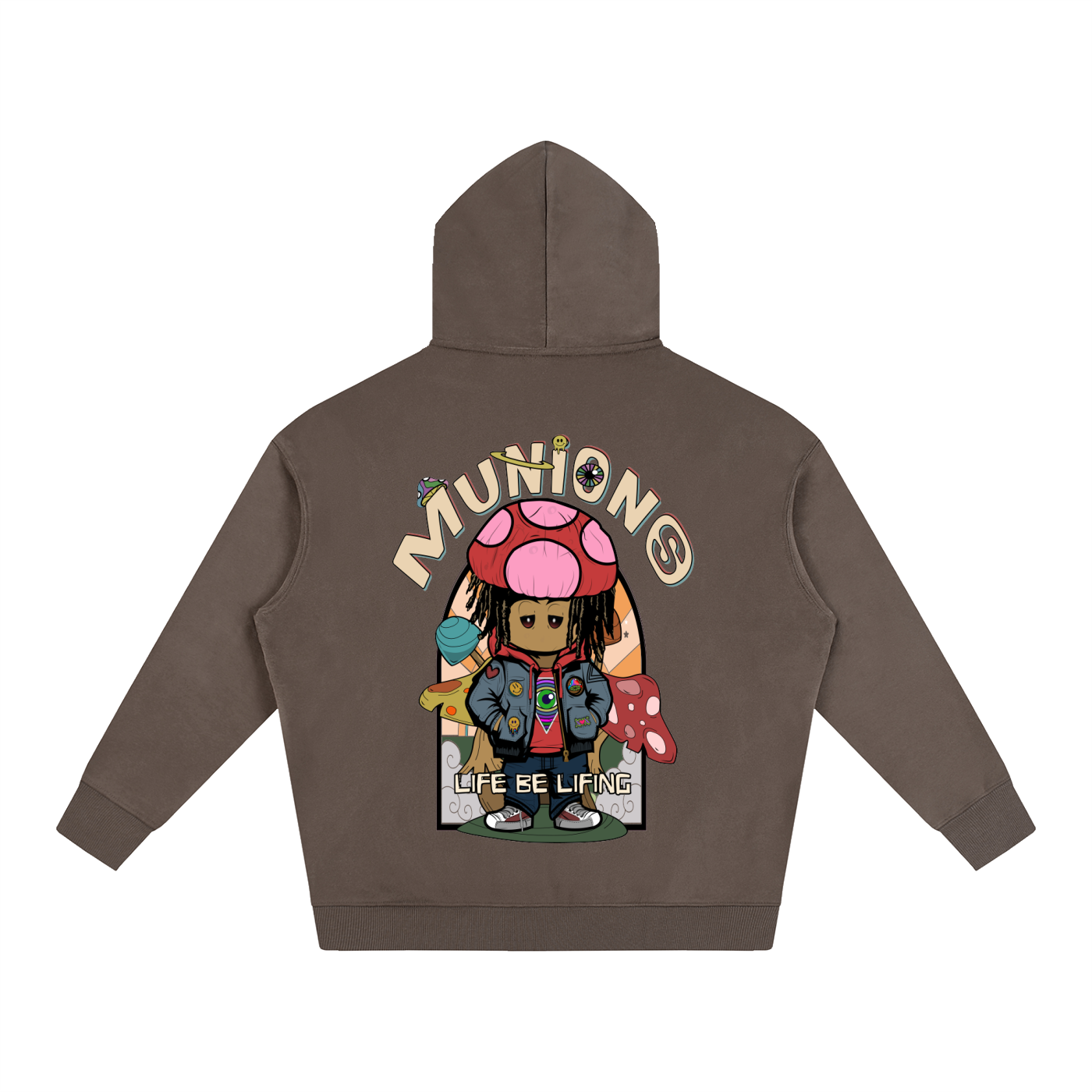 CHAPTER 002 MIIZ ORIGIN COLLECTION— Oversize Fleeced Hoodie