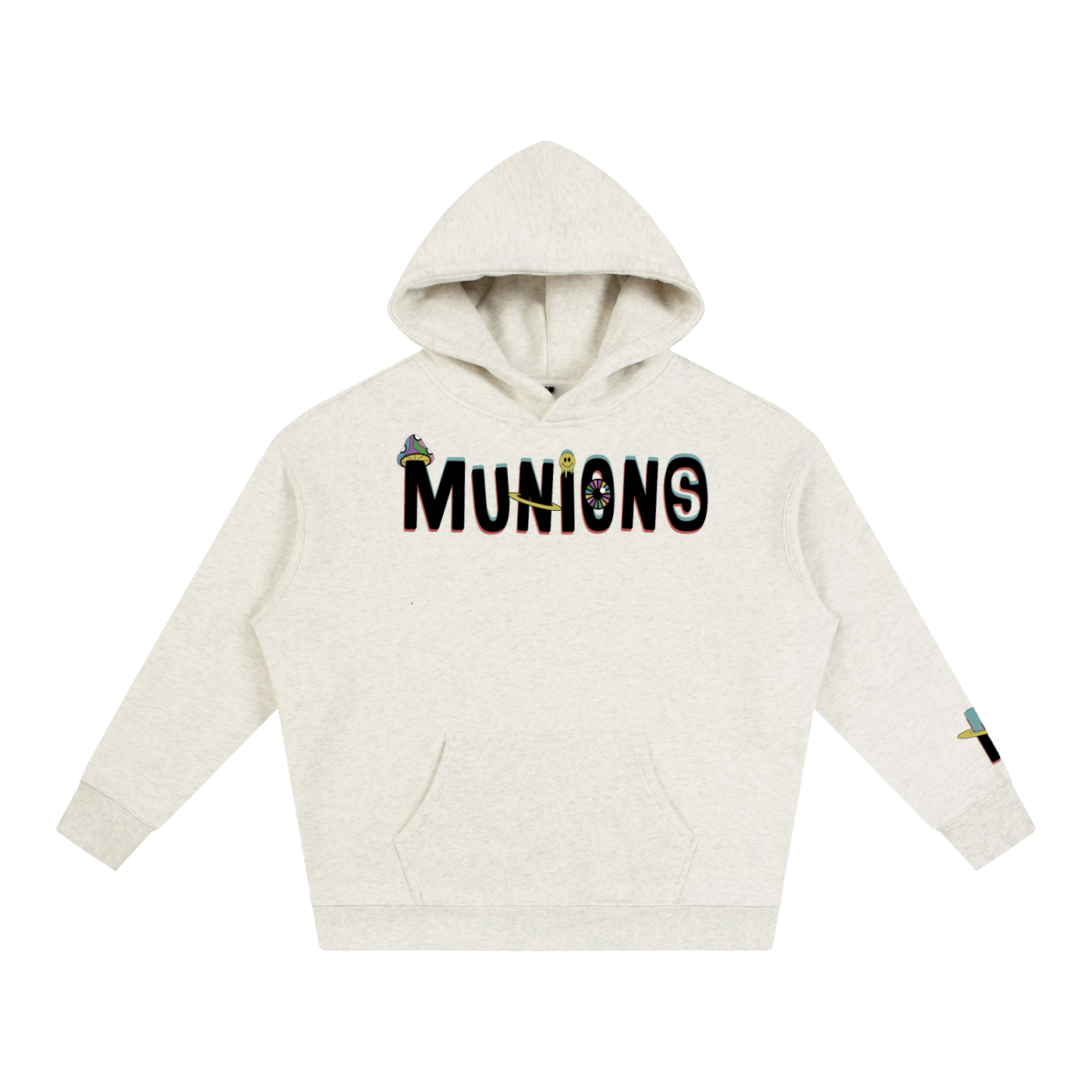 CHAPTER 002.5 MUNIONS OG — Oversize Fleeced Hoodie