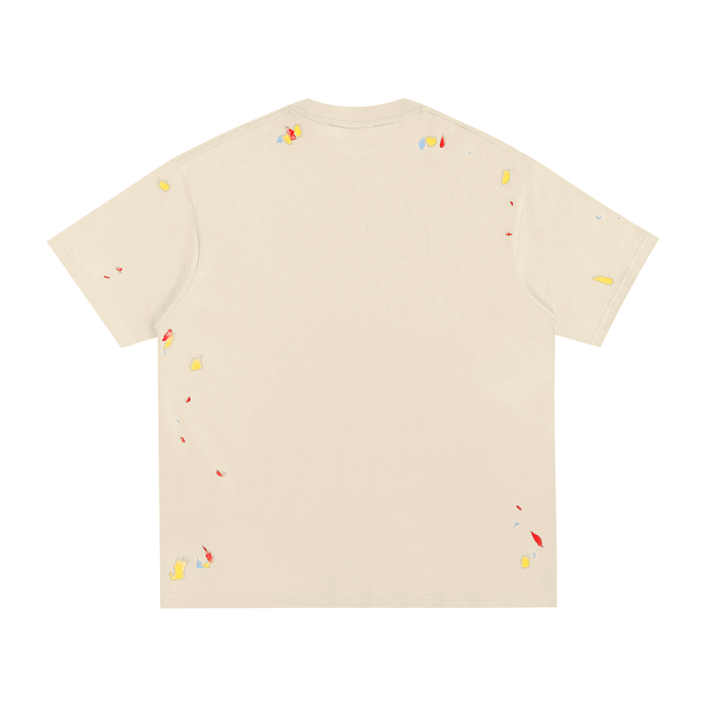 CHAPTER 001 LIVING OFF LIFE-Paint Splatter T-Shirt