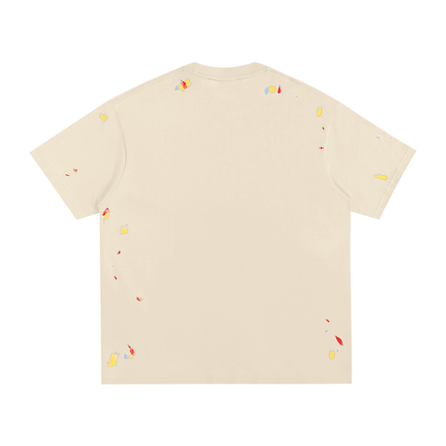 CHAPTER 001 LIVING OFF LIFE-Paint Splatter T-Shirt