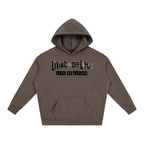 CHAPTER 001 LIVING OFF LIFE-Oversize Fleeced Hoodie