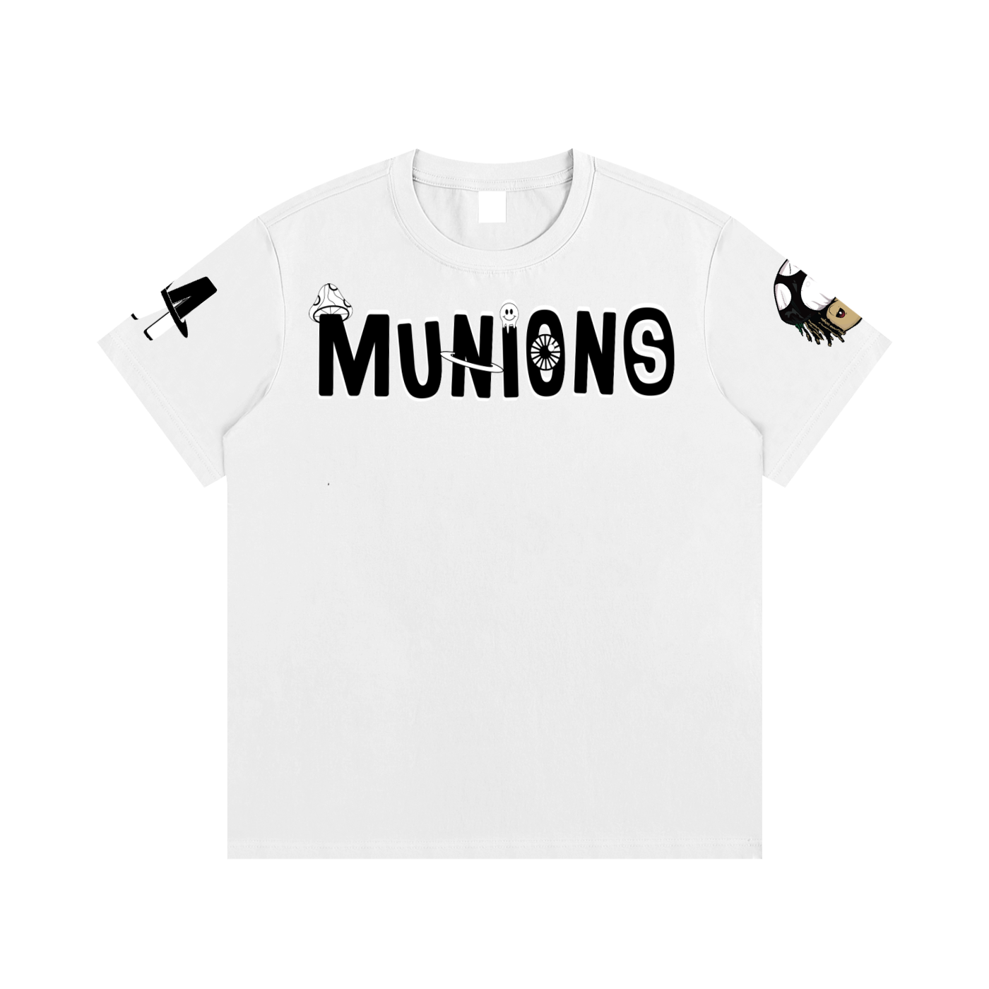 CHAPTER 002.5 MUNIONS BW-Essential Cotton T-Shirt