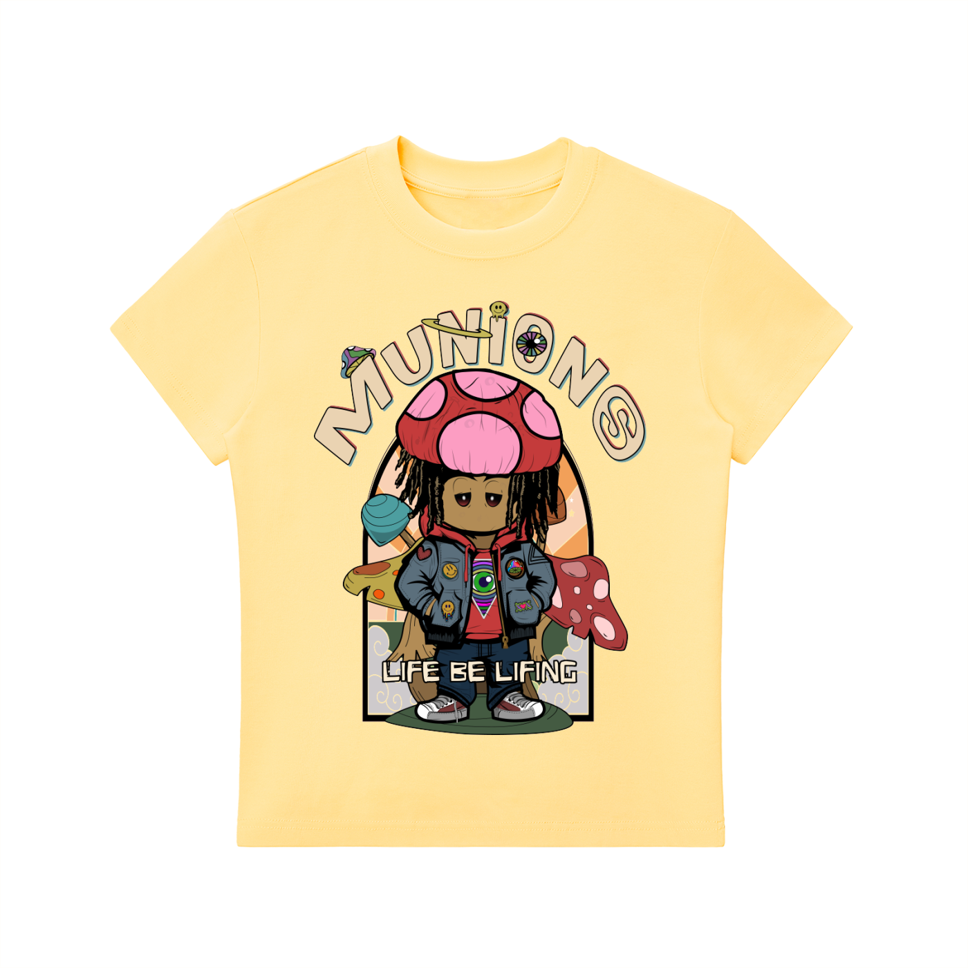 WOMEN'S-MIIZ ORIGIN – Bodycon Crop Tee | Chapter 002