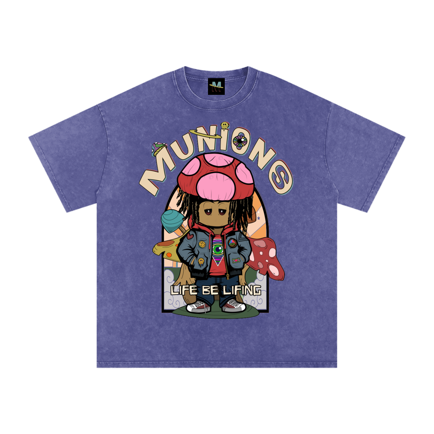 CHAPTER 002 — Miiz Origin Vintage Core Snow Washed Oversized Tee