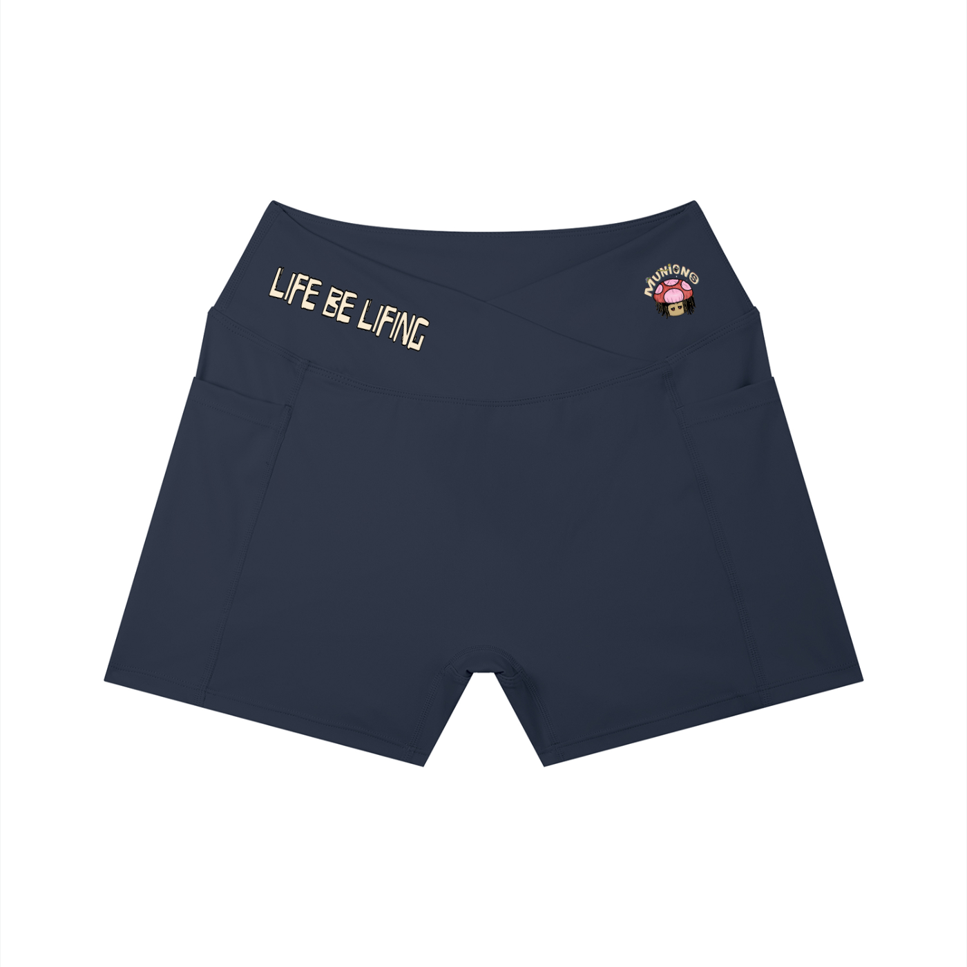 WOMEN'S-MIIZ ORIGIN CORE – High Rise Pocket Yoga Shorts | Chapter 002