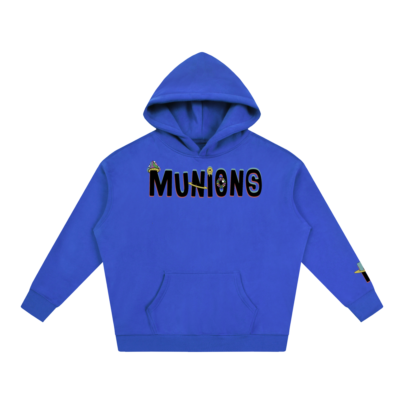 CHAPTER 002.5 MUNIONS OG — Oversize Fleeced Hoodie