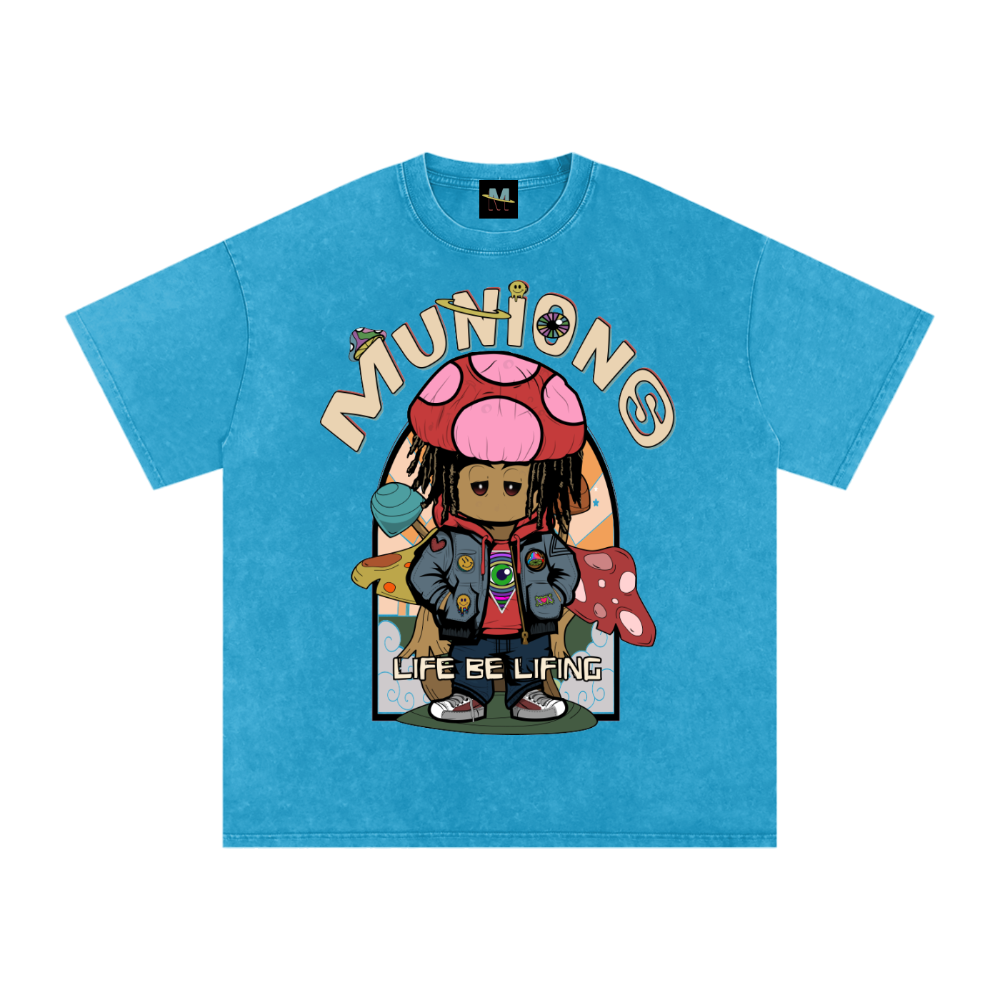 CHAPTER 002 — Miiz Origin Vintage Core Snow Washed Oversized Tee
