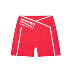 Women's Munions High Rise Color Block Yoga Shorts