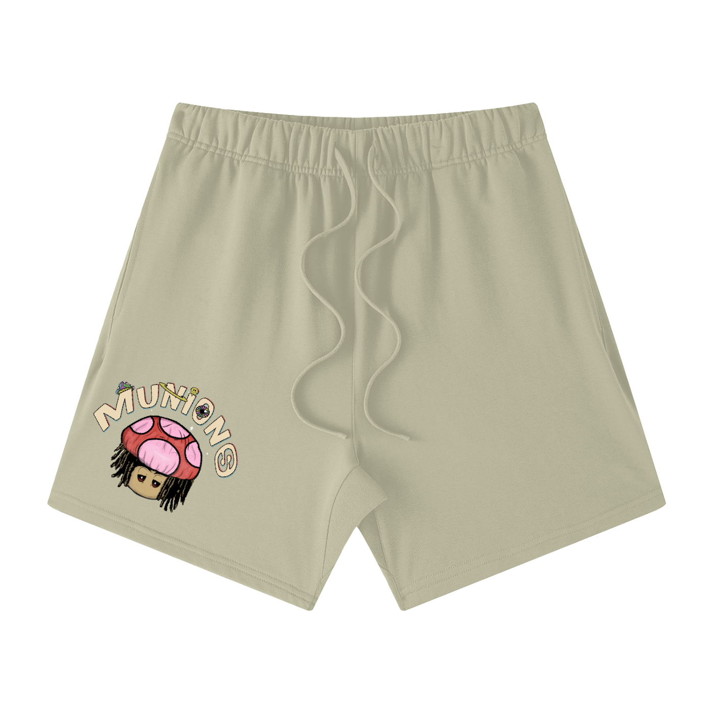 CHAPTER 002.5 — Earth Tone Loose Fit Cotton Shorts