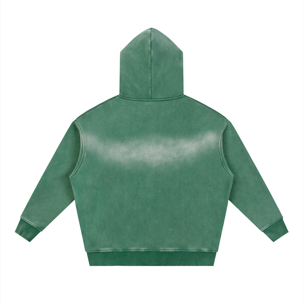 CHAPTER 001 — Living Off Life Sunfade Two-Way Zip Boxy Hoodie