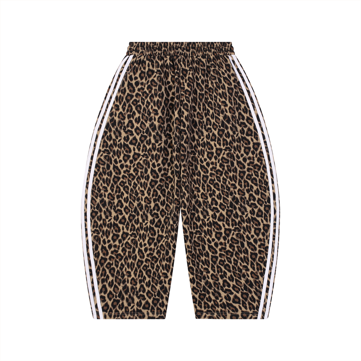 CHAPTER 002.5 MUNIONS CORE COLLECTION — Life Is Worth It Leopard Barrel Leg Sweatpants