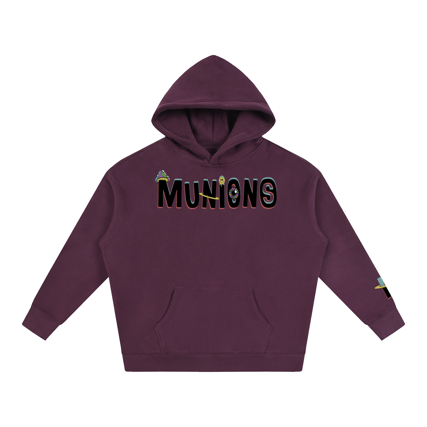 CHAPTER 002.5 MUNIONS OG — Oversize Fleeced Hoodie