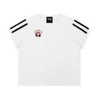 Women's Chapter 002.5 — OG Varsity Stripe Crop Tee