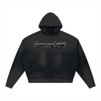 MUNIONS CORE COLLECTION M.O.E DRIP-Unisex Sunfade Distressed Boxy Hoodie