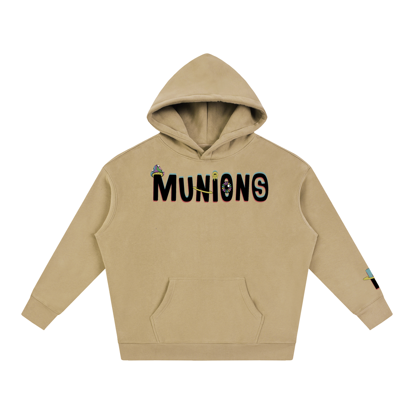 CHAPTER 002.5 MUNIONS OG — Oversize Fleeced Hoodie
