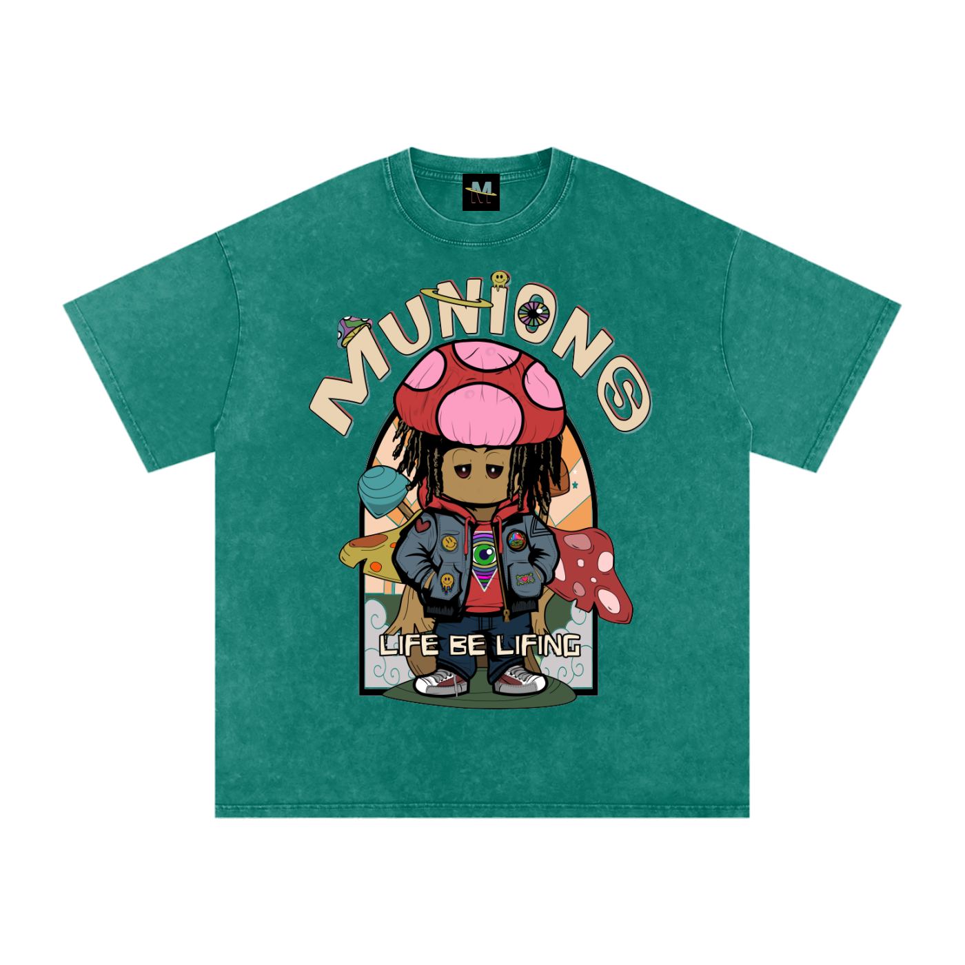 CHAPTER 002 — Miiz Origin Vintage Core Snow Washed Oversized Tee
